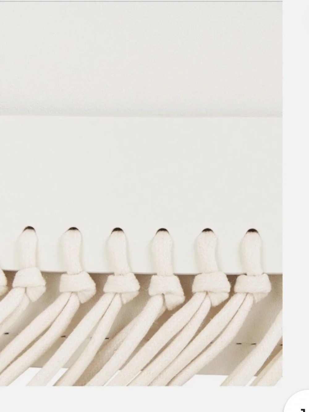 3.1 Phillip Lim Bianca Small Fringe Leather Crossbody Shoulder Bag Ivory - Picture 7 of 13